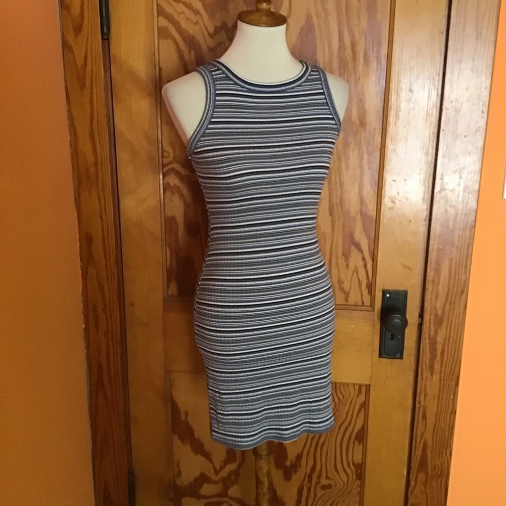 VTG Y2K Arizona Striped Bodycon Dress - Picture 7 of 11